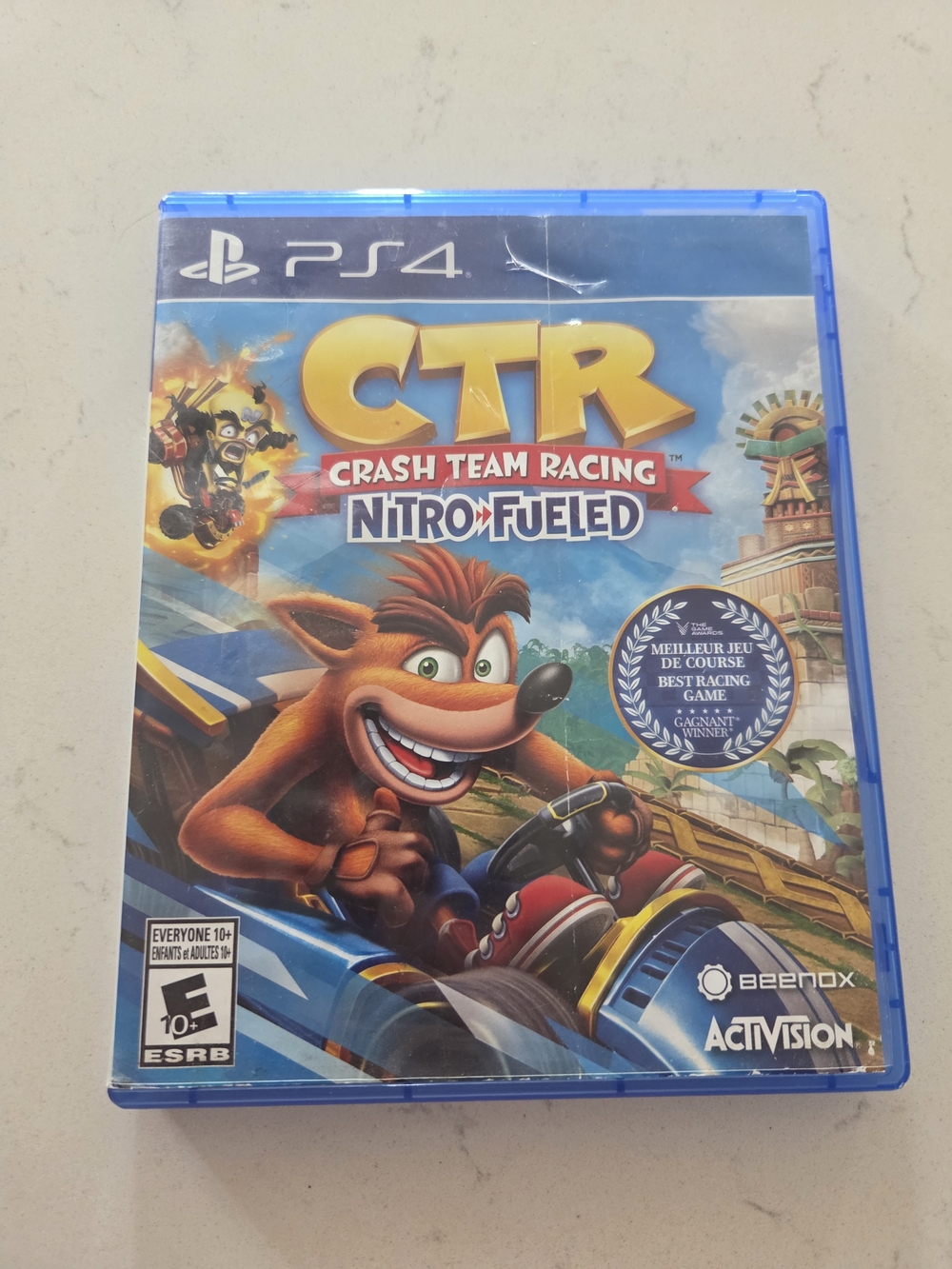 PS4 Crash Team Racing Nitro-Fueled - Blue Case